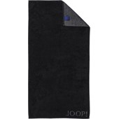JOOP! - Classic Doubleface - Toalla de ducha negra