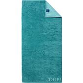 JOOP! - Classic Doubleface - Handdoek turquoise