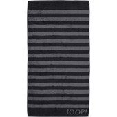 JOOP! - Classic Stripes - Toalla de ducha negra