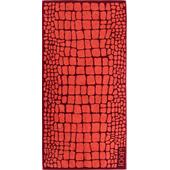 Joop - Gala - Croco Poppy hand towel