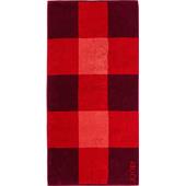 JOOP! - Gala Squares - Handdoek klaproos