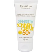 Jean & Len - Sun protection - Sensitive sun cream SPF 50+