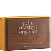 John Masters Organics - Reinigung - Orange & Ginseng Exfoliating Body Bar