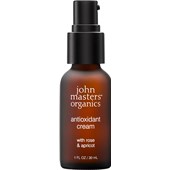 John Masters Organics - Trockene Haut - Antioxidant Cream with Rose & Apricot
