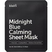 Klairs - Maskers - Midnight Blue Calming Sheet Mask