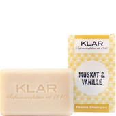 Klar Mýdla - Tuhý šampon - Muškátový oříšek a vanilka