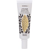 Korres - Cleansing Weekly - Black Tea Instant Firming Eye Mask
