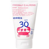 Korres - Sun care - Coconut & Almond Baby Sunscreen SPF30