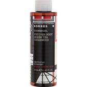 Korres - Vetiver Root, Green Tea, Cedarwood - Shower Gel