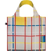 LOQI - Museum Collection - Piet Mondrian New York City 3 Recycled Bag