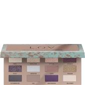 L.O.V - Ogen - The Matte x Metallic Eyeshadow Palette