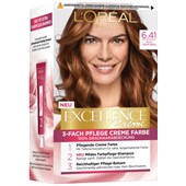L’Oréal Paris - Excellence - Crème 6.41 Vaalea karamellinruskea