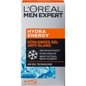 L'Oréal Paris Men Expert - Cura del viso - Hydra Energy Gel rinfrescante anti-lucido