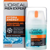 L'Oréal Paris Men Expert - Hydra Energy - Chladivý gel proti lesku