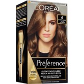 L’Oréal Paris - Préférence - Přírodní světlá hnědá Coloration 6 Buenos Aires barva na vlasy