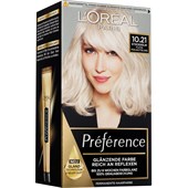 L’Oréal Paris - Préférence - Platinum Mother-of-Pearl Blonde Coloration 10.21 Stockholm