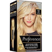 L’Oréal Paris - Préférence - Very Light Ash blonde Coloration 9.1 Oslo