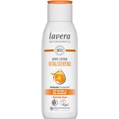 Lavera - Tělová emulze a mléko - Bio pomeranč a bio mandlový olej Vitalizující tělové mléko