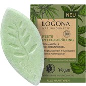Logona - Conditioner - Olio di canapa biologico e ortica biologica Balsamo solido nutriente