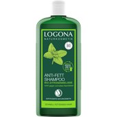 Logona - Shampoo - Luomusitruunamelissa-shampoo, rasvoittumista vastaan