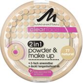 Manhattan - Viso - Clearface 2in1 cipria e trucco
