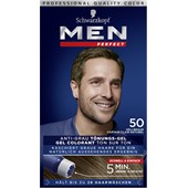 Men Perfect - Coloration - Anti-grey colouring gel natural light brown