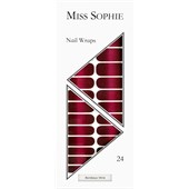 Miss Sophie - Nagelfolien - Bordeaux Wine Nail Wrap