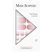 Miss Sophie - Láminas para uñas - Rose Babyboomer Pedicure Wrap