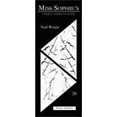 Miss Sophie's - Nail Foils - Nail Wraps White Marble