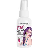 Misslyn - Make-Up - Stay with me! Matte Fixing Spray
