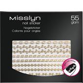 Misslyn - The Show Must Go On - Nail Sticker Glam
