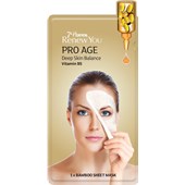 Montagne Jeunesse - Gesichtspflege - Pro Age Bamboo Sheet Mask