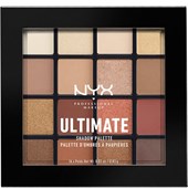 NYX Professional Makeup - Oční stíny - Warm Neutrals Ultimate Shadow Palette