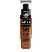 NYX Professional Makeup - Foundation - Can't Stop Won't Stop Foundation
