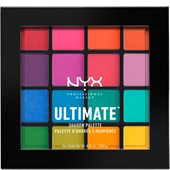 NYX Professional Makeup - Oční stíny - Brights Ultimate Shadow Palette