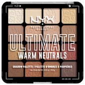 NYX Professional Makeup - Sombras de ojos - Ultimate Shadow Palette Warm Neutrals