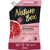 Nature Box - Cuidado para la ducha - Gel de ducha revitalizante con aroma a granada