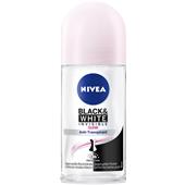 Nivea - Deodorant - Invisible For Black & White Clear Anti-Transpirant Roll-On