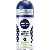 Nivea - Deodorantti - Nivea Men Sensitive Protect Anti-Transpirant Roll-On