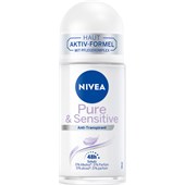 Nivea - Deodorantti - Sensitive & Pure Anti-Transpirant Roll-On