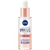 Nivea - Serum und Kur - Hyaluron Cellular Filler Elastizität und Kontur 2-Phasen Nährendes Öl Elixier