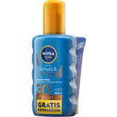Nivea - Sonnenschutz - + Pocket Size Schutz & Frische LSF 30