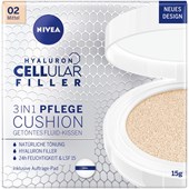 Nivea - Cuidados diários - Almofada de fluido colorida  Almofada de cuidados Hyaluron Cellular Filler 3 em 1
