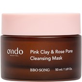 ONDO BEAUTY 36.5 - Ansigtspleje - Pink Clay & Rose Pore Cleansing Mask