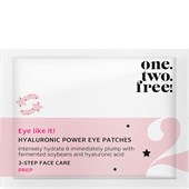 One.two.free! - Péče o oční víčka a oční okolí - Hyaluronic Power Eye Patches