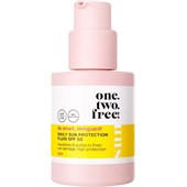 One.two.free! - Gezichtsverzorging - Daily Sun Protection Fluid SPF 50