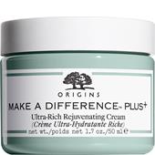 Origins - Moisturising care - Make A Difference Plus Ultra-Rich Rejuvenating Cream