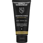 Percy Nobleman - Facial care - (with Natural ALPHA-HYDROXY Säuren) Charcoal Scrub