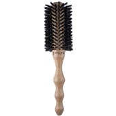 Philip B - Brushes & combs - Round Hairbrush, Polish Mahogany Handle