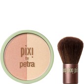 Pixi - Make-up obličeje - Cheeks Beauty Blush Duo + Kabuki